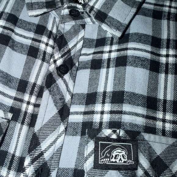 Lurking Class Plaid Flannel - Picture 3 of 5